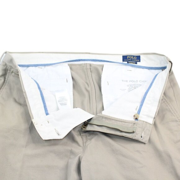Polo Ralph Lauren Mens Sz 32X29 Stretch Classic Fit Flat Chino Light Tan Pants - Picture 9 of 16